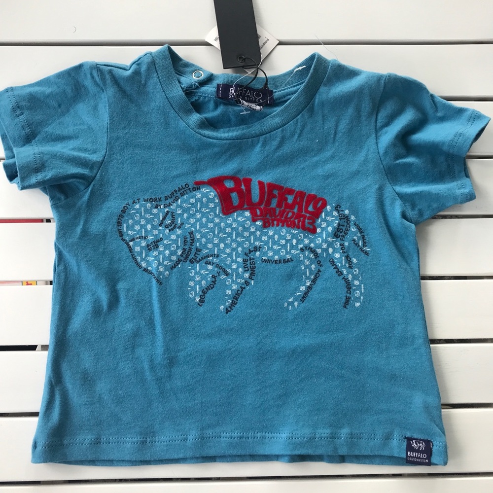 NWT Buffalo David Bitton T Shirt 18 M